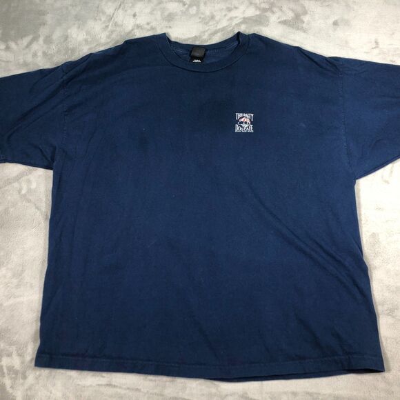Salty Dog Cafe TShirt Mens Blue 3XL Short Sleeve Hanes Patriotic USA Flag - Picture 3 of 8